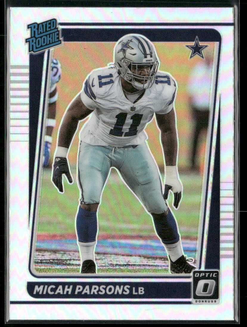 2021 Donruss Optic #245 Micah Parsons Holo Prizm - QTY AVAILABLE