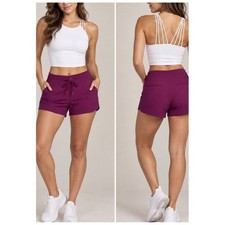 Athleta Hudson Board Shorts Women's 12 Exotic Fuchsia Gorpcore