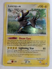 Luxray 7/130 Diamond & Pearl Cosmos Swirl Foil Holo Pokemon Card on eBay