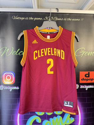 Authentic Cleveland Cavaliers #2 Kyrie Irving KIDS YOUTH NBA Basketball  Jersey