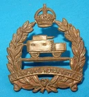 WW1 ERA 1st ARMOURED MOTOR BATTERY REGIMENT BRITISH MILITARY CAP BADGE