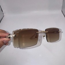Brown Cartier Buffs Sunglasses