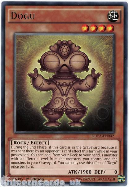 DUEA-EN042 Dogu Rare UNL Edition Mint YuGiOh Card