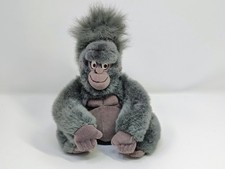 Disney Tarzan Terk Plush Stuffed Animal Gray Gorilla Ape Cute Soft