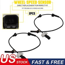 2 Abs Wheel Speed Sensor Rear Left Right For Honda Accord 2008-2012 2.4l 3.5l