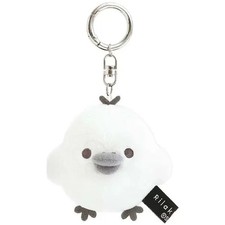 Rilakkuma Hanging Plush Toy Kiiroitori "BASIC RILAKKUMA MONOCHROME" San-X JP LTD