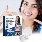 Snap on Veneers Teeth Upper + Lower Dental Instant Dentures Tooth Cover Smile UK