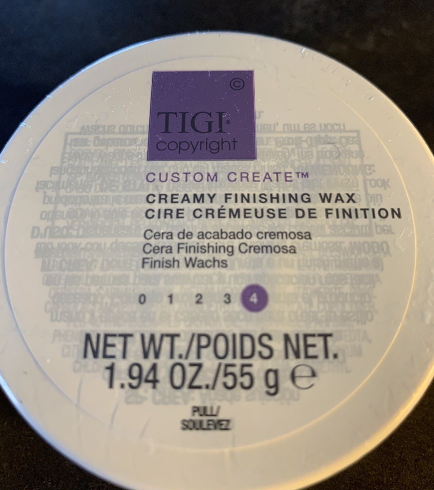 2 X TIGI Copyright Custom Create  Creamy Finishing Wax 1.94 Oz Each, New, Sealed