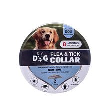 Flea  Tick Collar For Large Dogs Over 18 Pounds, Pack of 2 