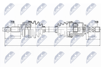 NTY Antriebswelle NPW-RE-049 FüR Dacia Renault