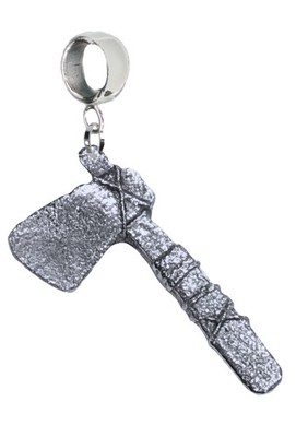 Z18 Tomahawk Chopper Axt Zinn Charm auf Kaution 5mm Loch hinzufügen Armband Halskette