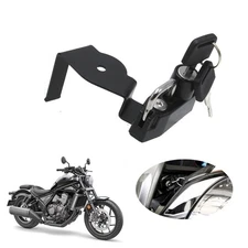 Motorcycle Handlebars Helmet Lock Fit For Honda Rebel CMX 300 500 1100 2017-2022
