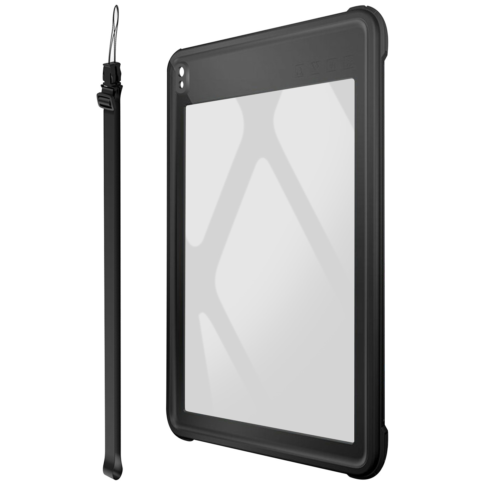 Coque étanche iPad Pro 10.5 Redpepper protection intégrale noire - 2