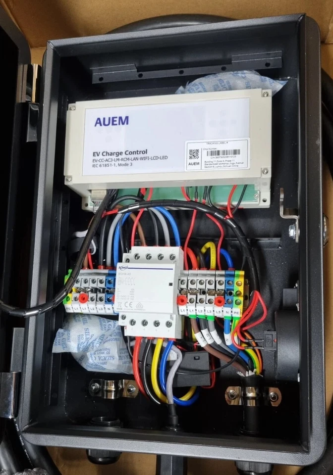 ❗NUOVO❗ Wallbox 11kW - 16A / 32A, tipo 2 con MQTT & OCPP Kinetos - Immagine 4 di 4