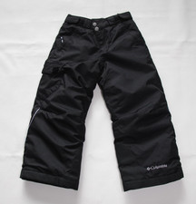 Columbia Kids Bugaboo Pants Omni-Heat OUTGROWN  Black Ski Snowboard Size XXS 4/5