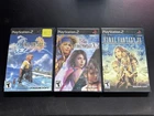 Final Fantasy X, X2, & XII, PS2 Lot Bundle (Sony PlayStation 2) - TESTED