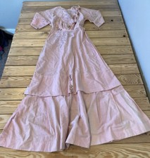 Vintage Handmade Women’s Embellished Long dress size S Pink AZ
