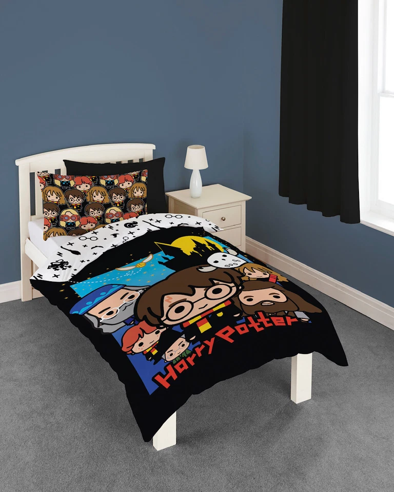 Harry Potter Charm Single Reversible Bedding Duvet Set - Brand New In Sleeve - Image 2 of 2