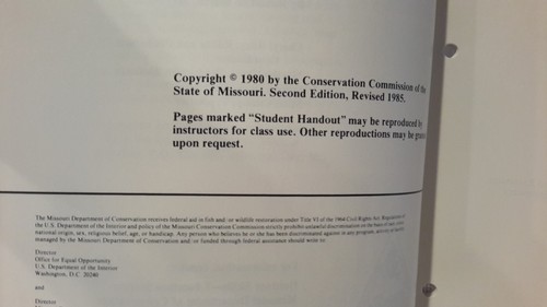 Vintage 1979-83 Set of 3 Outdoor Booklets Missouri Department of Conservation - Picture 9 of 9