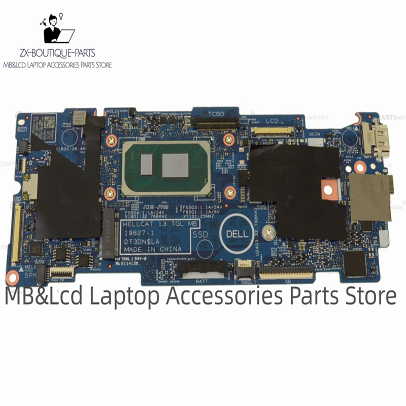 Dell Inspiron 7306 I7-1165G7 16GB RAM Laptop Motherboard 09M39P