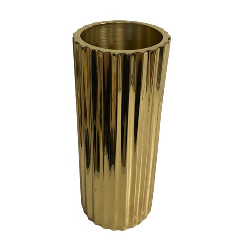 Solid Brass 63mm Lock Cylinder With 3 Keys – 30° Cam, Yale Keyway, For Storm & Sliding Doors, Brushed Brass Finish