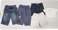 Wholesale Bulk Lot Of 5 Pcs Toddler Boys Shirt Top 12 M Pants Shorts One Piece