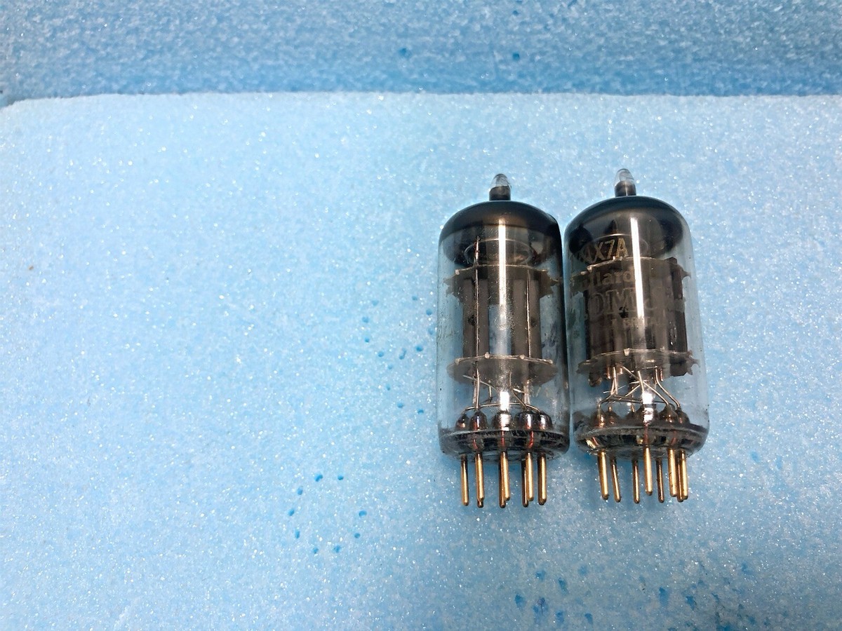 Mullard 10M ECC83/12AX7 Gold Pins Tested Strong Excellent