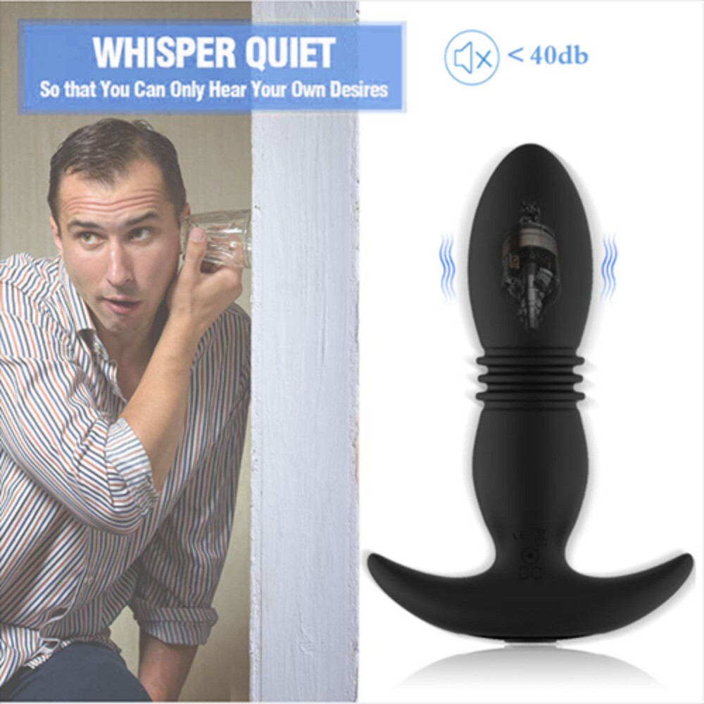 Multi Speed Telescopic Prostate Massager Vibration Machine Women Men Waterproof