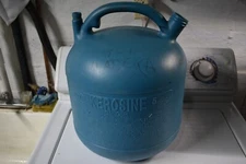 Vintage Eagle KP-5 Blue Plastic 5 Gal. Kerosene Kerosine Can BARE CAN