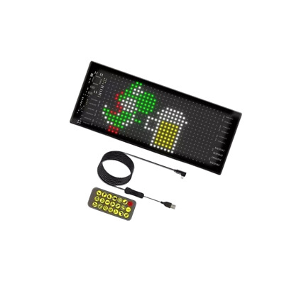 Car LED Sign LED Matrix Pixel Panel DIY Programmable Flexible LED Display