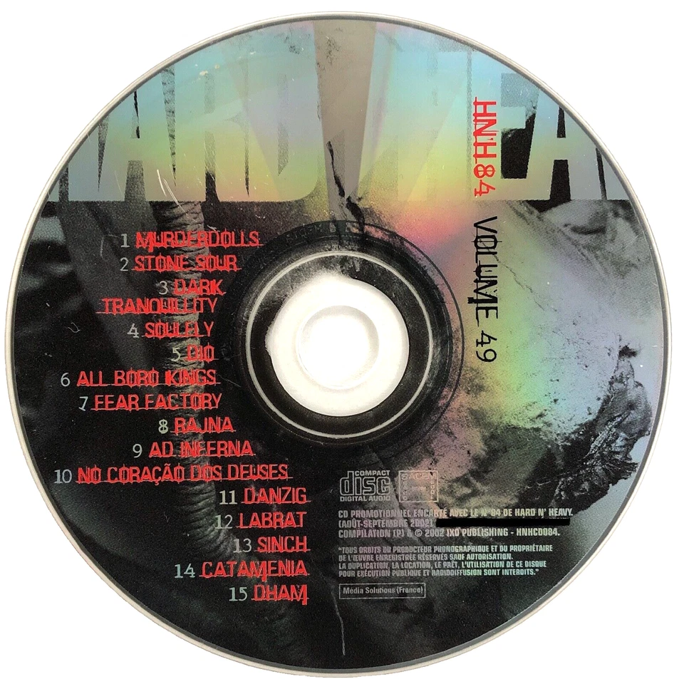 Hard N Heavy Vol 49 [CD 2002] Compilation Various Artists Murderdolls Stone Sour - Image 3 of 3