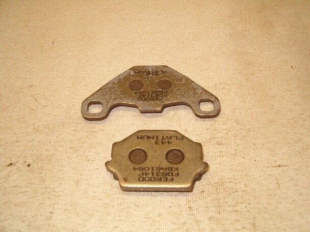 10 Ferodo Platinum Rear Brake Pads for 1989-1999 Kawasaki