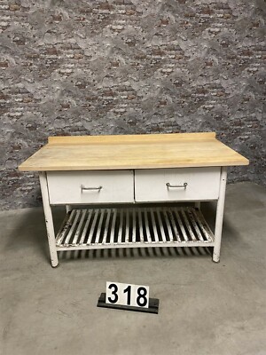 Werkbank/arbeitstisch/kommode industriell vintage loft tisch nr.318