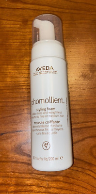 New Aveda Phomollient Styling Foam Adds Shine & Weightless 6.7oz / 200ml