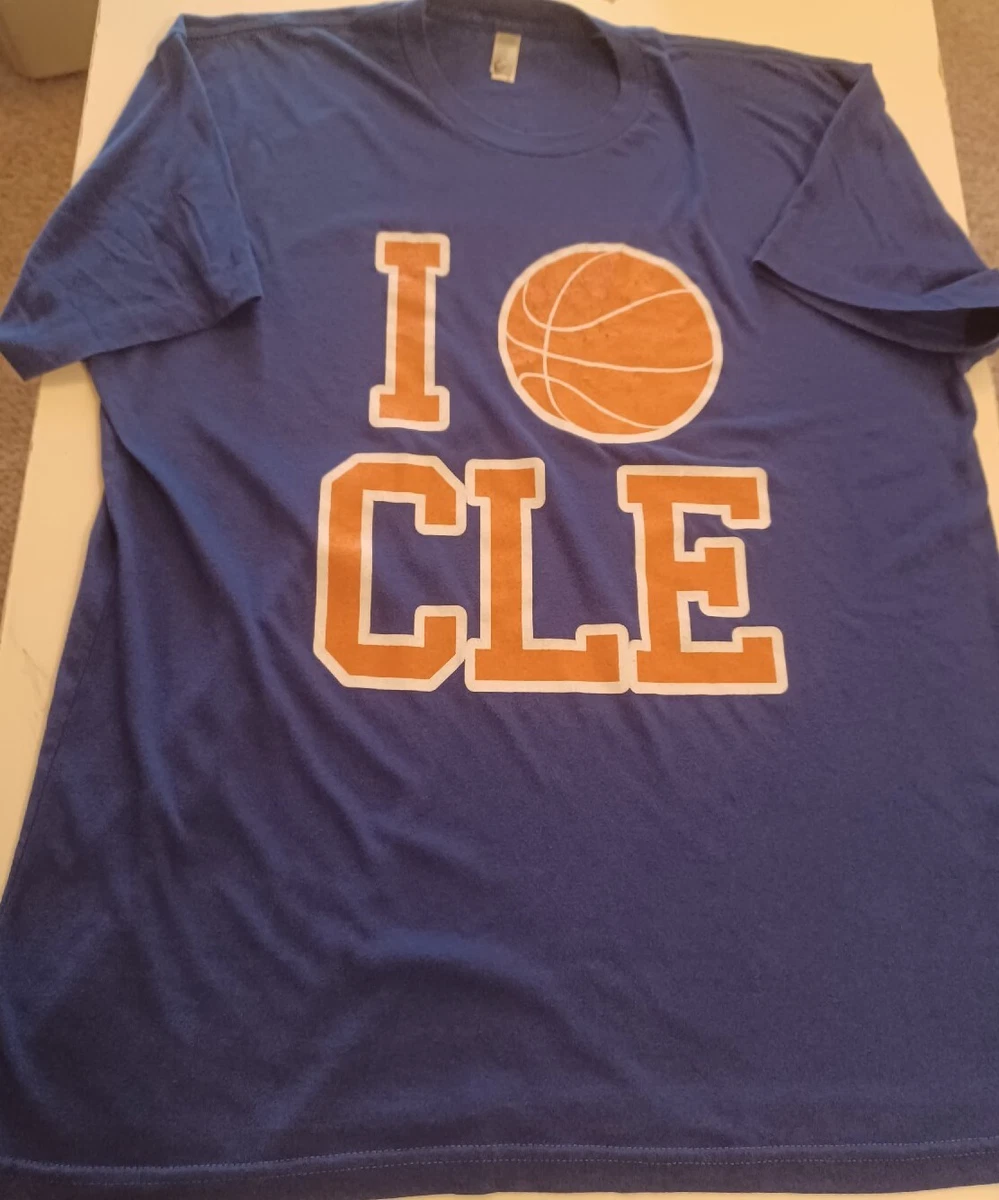 CLE Clothing Co XL Tee Shirt Cleveland Cavaliers Cavs Basketball