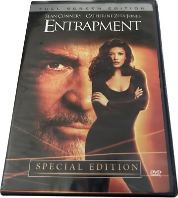 Entrapment - DVD -  Sean Connery - Catherine Zeta Jones - Will Patton