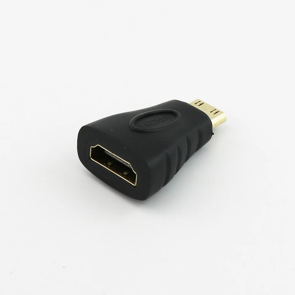 HDMI-compatible Female to Mini HDMI-compatible Male HD 1080P Converter Adapter - Image 3 of 4