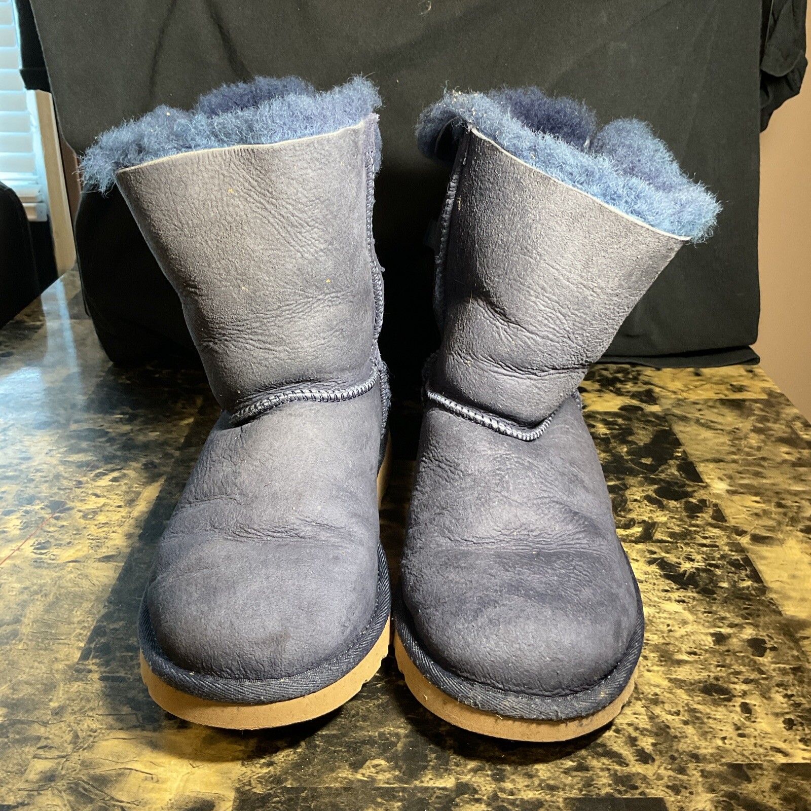 Scarpe stivali UGG Australia Bailey Bow II da donna, taglia blu