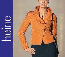 NEU: HIGHLIGHT TAFT ABEND BLAZER SCHMUCKKNÖPFE 34 40 HEINE mandarin 129€ *037893