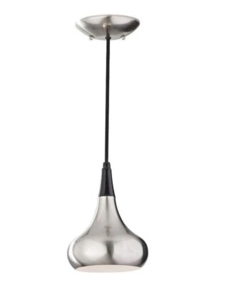 Feiss Beso Mini Bushed Steel Pendelleuchte Deckenleuchte