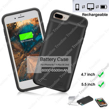 Rechargeable Battery Case For iPhone 8/7/6s/6/Plus/SE Smart Charger Power Bank