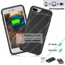 Rechargeable Battery Case For iPhone 8/7/6s/6/Plus/SE Smart Charger Power Bank
