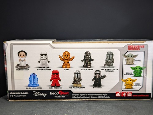 Ooshies - Star Wars - Kylo Ren, Stormtrooper, Titanium Mandalorian and a Grogu - Picture 2 of 2