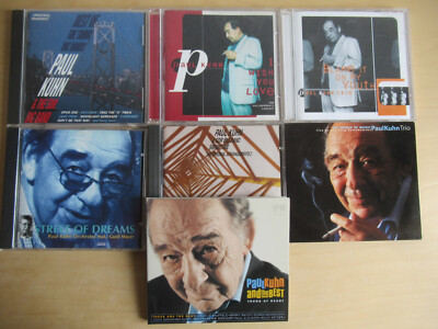 Paul Kuhn-7 CD´s-& SDR Big Band, Swingtime, My World of Music, Blame it on my...