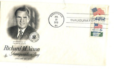 1973 Nixon INAUGURAL - unaddressed ArtCraft Cachet