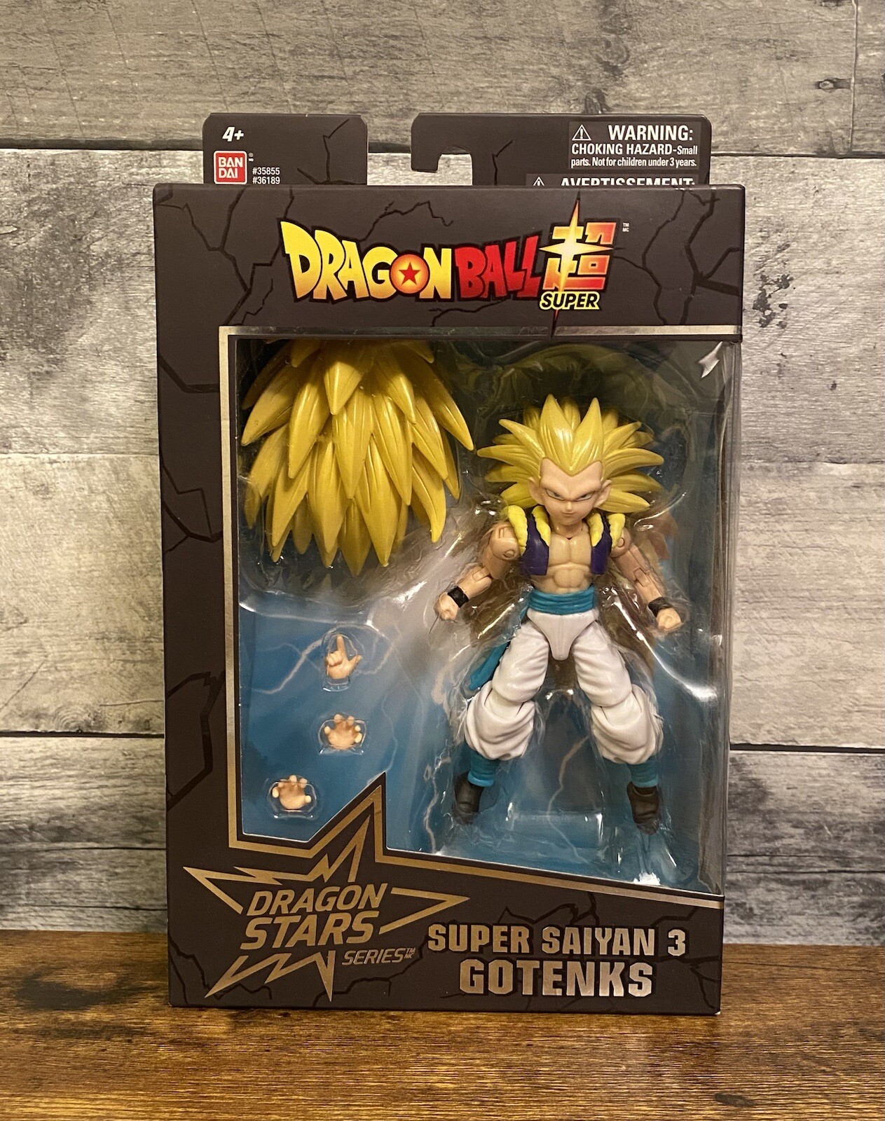 Dragon Ball Dragon Stars Series Super Saiyan 3 Gotenks Figura...