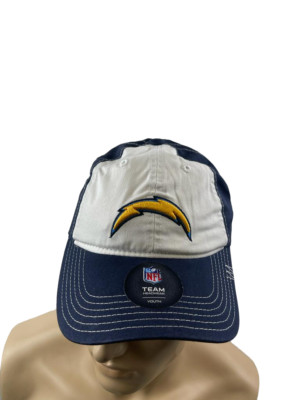 Team Mütze Jugendliche 8-20 San Diego Chargers Einstellbar Cap-White/Blau,