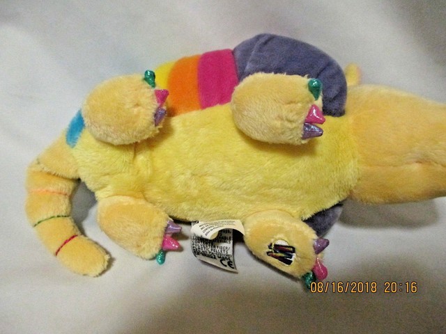 Rainbow Armadillo Webkinz Ganz Soft Plush Stuffed Animal Toy no code | eBay