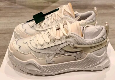 ○オフホワイト Off-White  ローカットスニーカー Odsy-1000 Low-Top Sneakers ダッドスニーカー スタッズ メンズ 【中古】 中古 Off-White Mens Odsy 1000 White Sneakers, Size 11US (44 EUR) | eBay