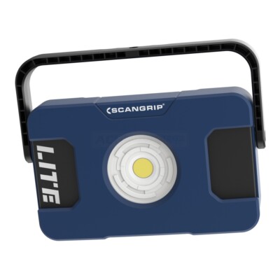 SCANGRIP 03.5662 Flood Lite MC LED Projector with 5M Cable and USB Powerbank